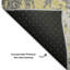 Tapis abstrait lavable à la machine de qualité supérieure AMF1848-1014197013