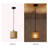 Toshiro Farmhouse Boho Wooden Pendant Light
