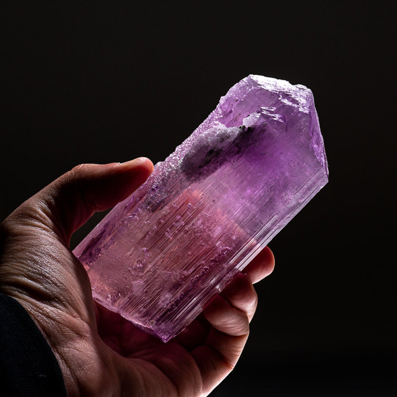 Kunzite Crystal from Nuristan Province, Afghanistan