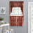 Sanita Cotton Floral Tailored Window Valance-1671495489