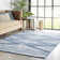 Marsa Moroccan Blue Area Rug