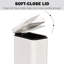 Calmar Steel Step On Kitchen Trash Can - 5L-1065943613