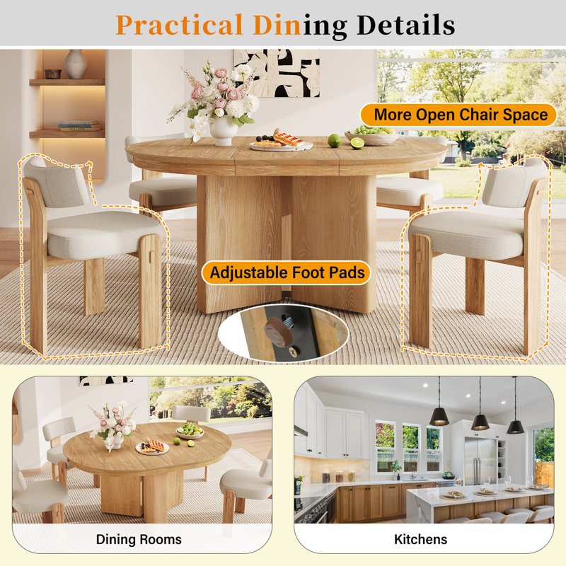 Oval Extendable Dining Table