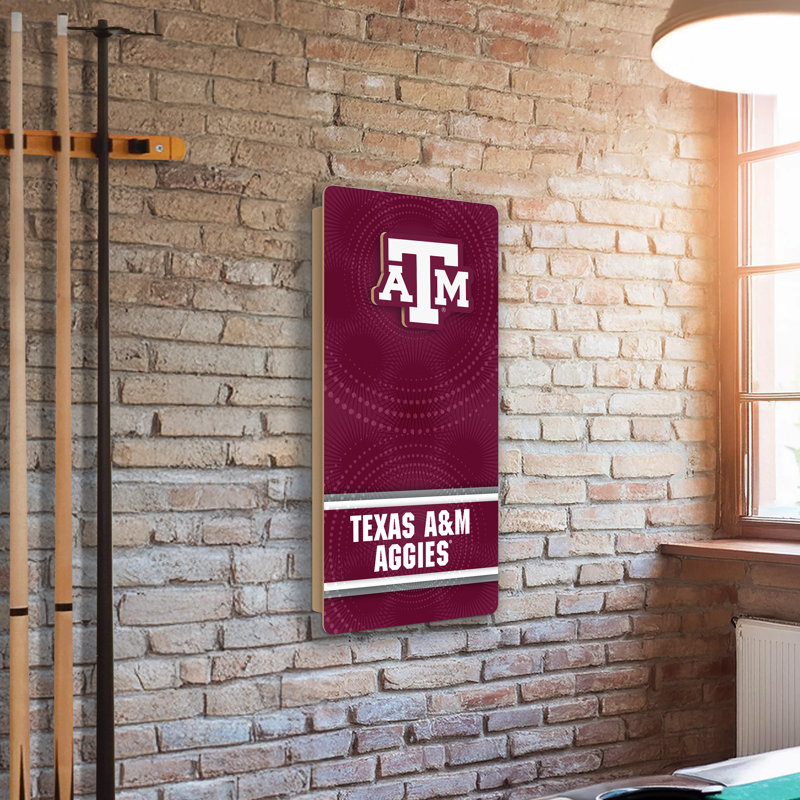 Texas A&M University Mini Wall Hanging Cornhole