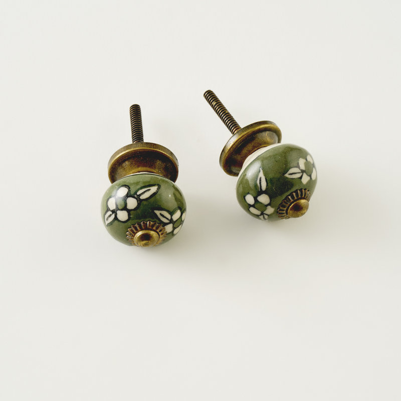 Milo Ceramic Cabinet Knobs (Set Of 2)