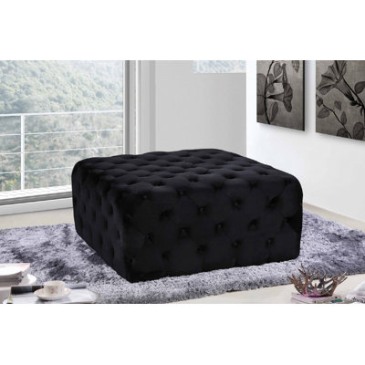 Crompton 83cm Wide Tufted Square Ottoman