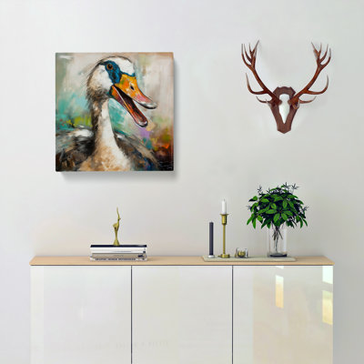 Goose Expressionism No.1 - Wrapped Canvas