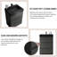Meuble-lavabo simple autoportant 24 po avec plateau en résine 24 po-817121349