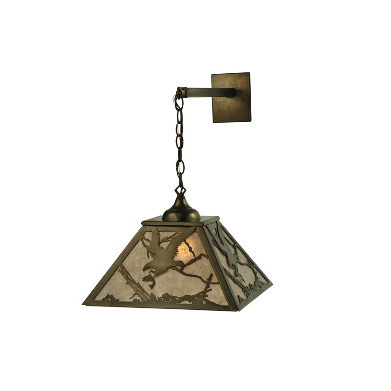 Rustic Lodge 1 - Light Armed Sconce