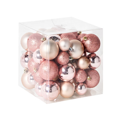 7cm Solid Colour Plastic / Acrylic Bauble