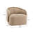 Amanda Curved Boucle Accent Chair-203048072