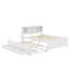 Lit plateforme avec tête de lit, USB, lit gigogne et tiroirs-367924040-367924043