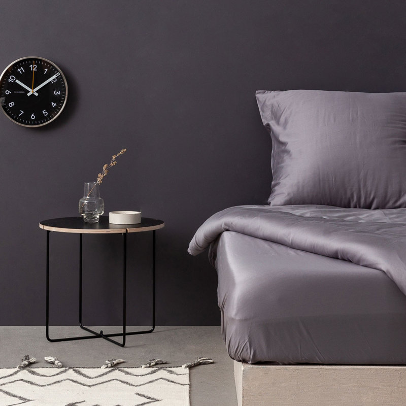 Drap-housse 100% coton Maestas, Drap-housse de taille simple