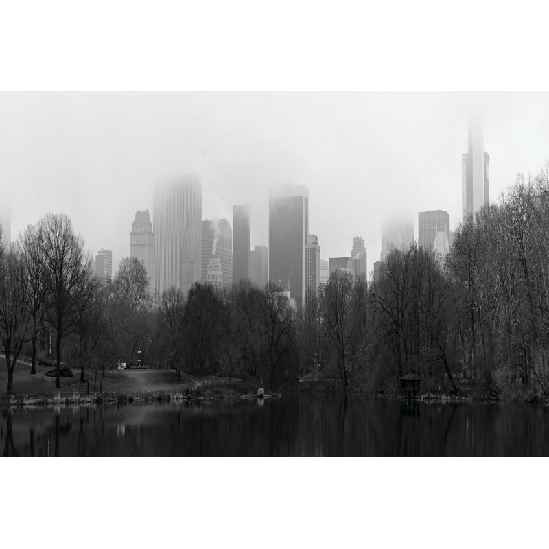 Panorama de New York III, H 8 po x l 12 po