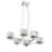 Hashir 6 - Light Geometric Chandelier