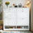 Wooden Shoe Cabinet With 4 Flip Drawers,Shoes Rack Cabinet With 2 Storage Drawers,Classified Storage And Farmhouse Style-398420795