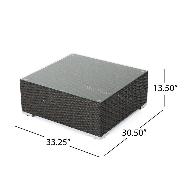 Santa Rosa Table W/ Kd(Mbrn +Alu)