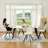Carvajal Cavanagh 5-Piece Modern Dining Set-794534690-794534691