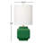 Cresthaven Rosetta Ceramic Table Lamp-92696520