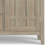 Bedford 54"W Solid Wood Transitional 3-Door Sideboard Buffet with Wine Rack and Adjustable Shelves-71321420