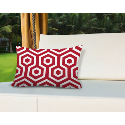 Housse et insert de coussin rectangulaire pour l'extérieur Hilton