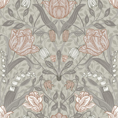 Rouleau de fleurs Yael