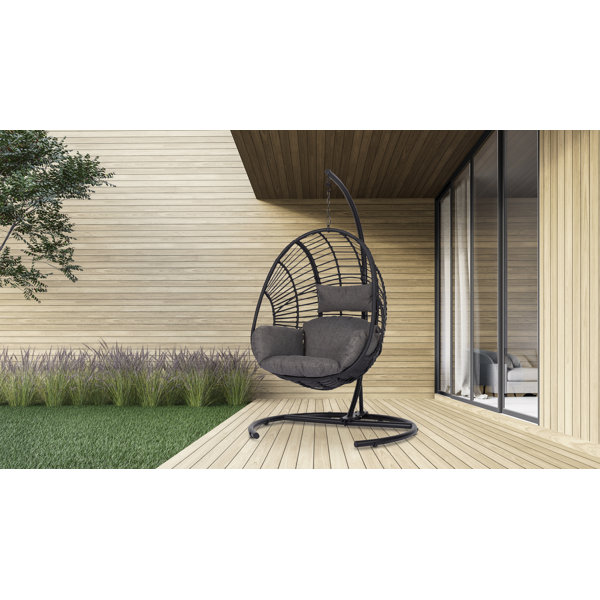 wayfair hanging egg chair