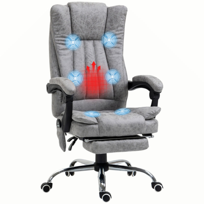 Fauteuil de bureau inclinable à dossier haut Vinsetto