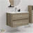36" Wall Mounted &Rough Oak Bathroom Vanity With Integrated Ceramic Sink With Overflow, Large Storage Floating Bathroom Vanity For Modern Bathroom, Pre-Assembled-1346077486-1346077487