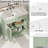 31 Inch Bathroom Vanity With Tempered Glass-1408170458
