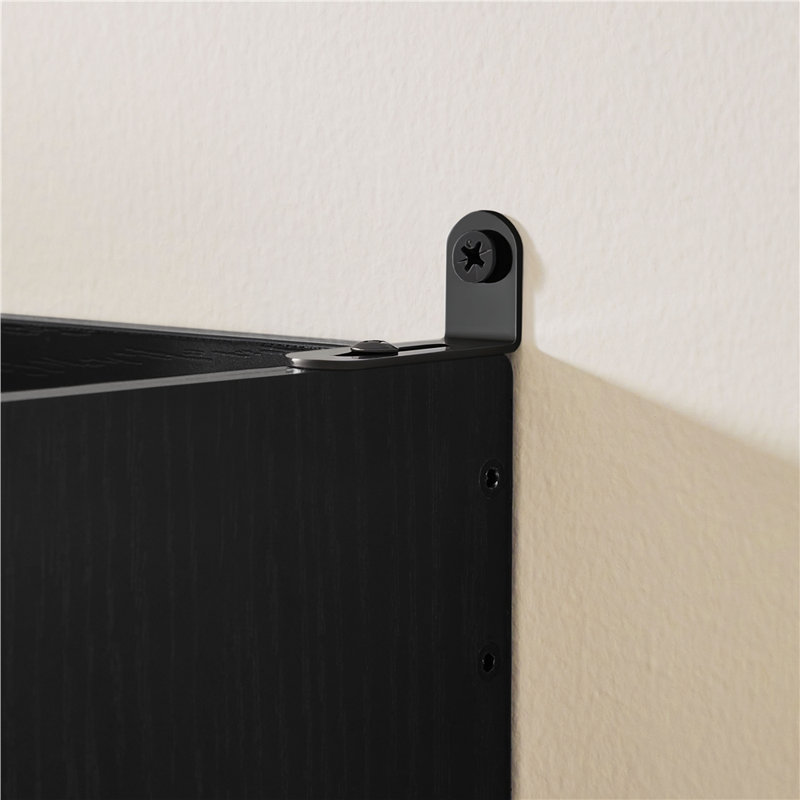 Standard Bookcase, Black, (6 Shelves) 160" H x 60" W x 24" D