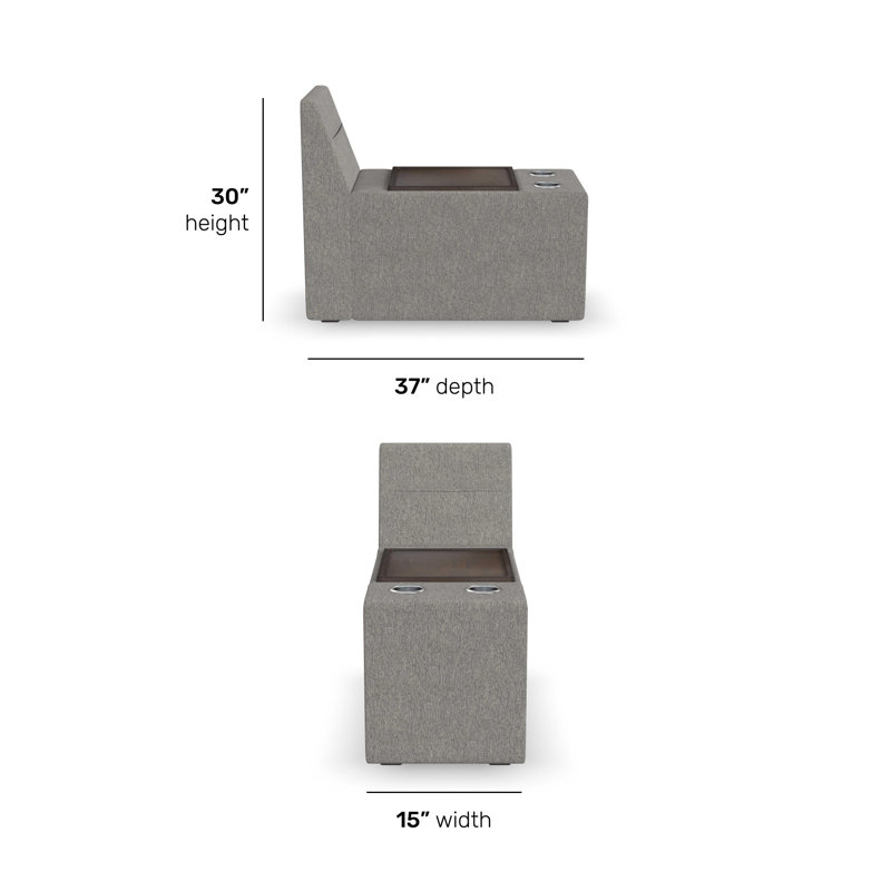 Flex Smart Hub, Pebble Dark Gray Polyester