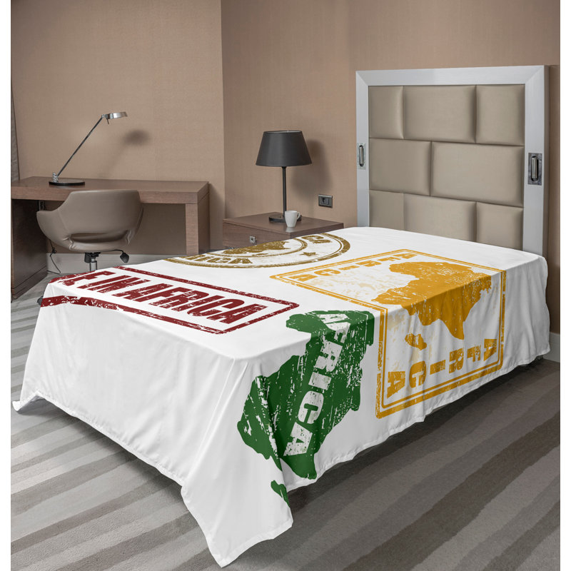 Motif de tampons grunge Ambesonne, Simple TG