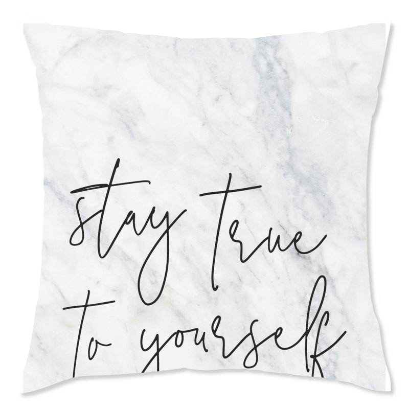 Housse et insert de coussin d'inspiration carrée