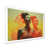 White Single Picture Framed