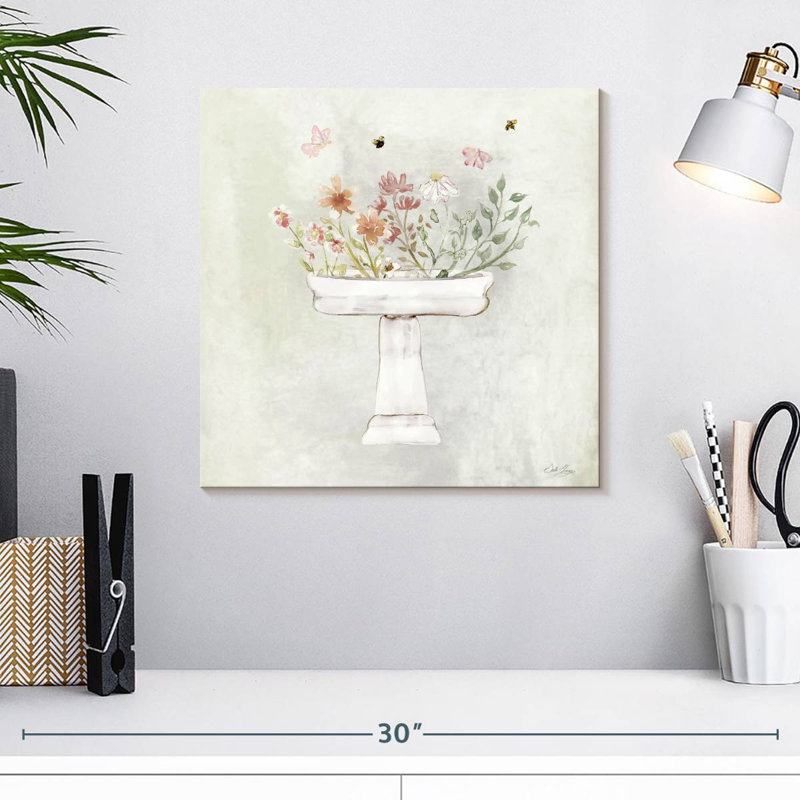 Harnek Botanical Bath III, 16" H x 16" W