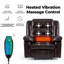 Fauteuil inclinable de massage en cuir