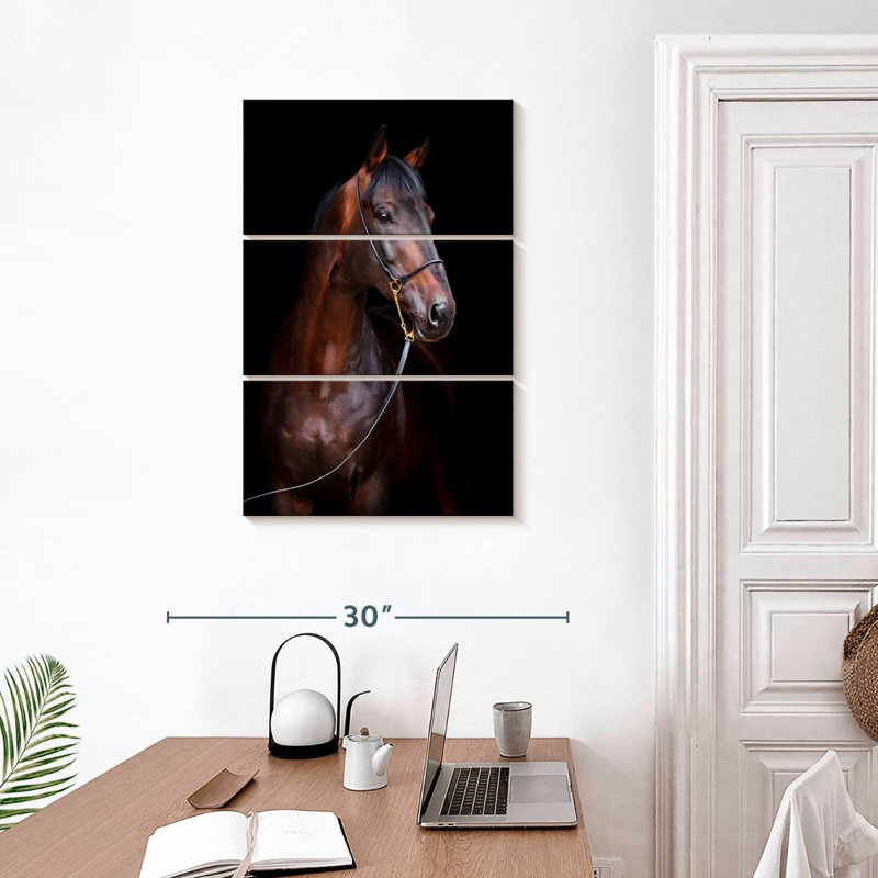 Brampt Horse Photo, 32" H x 20" W