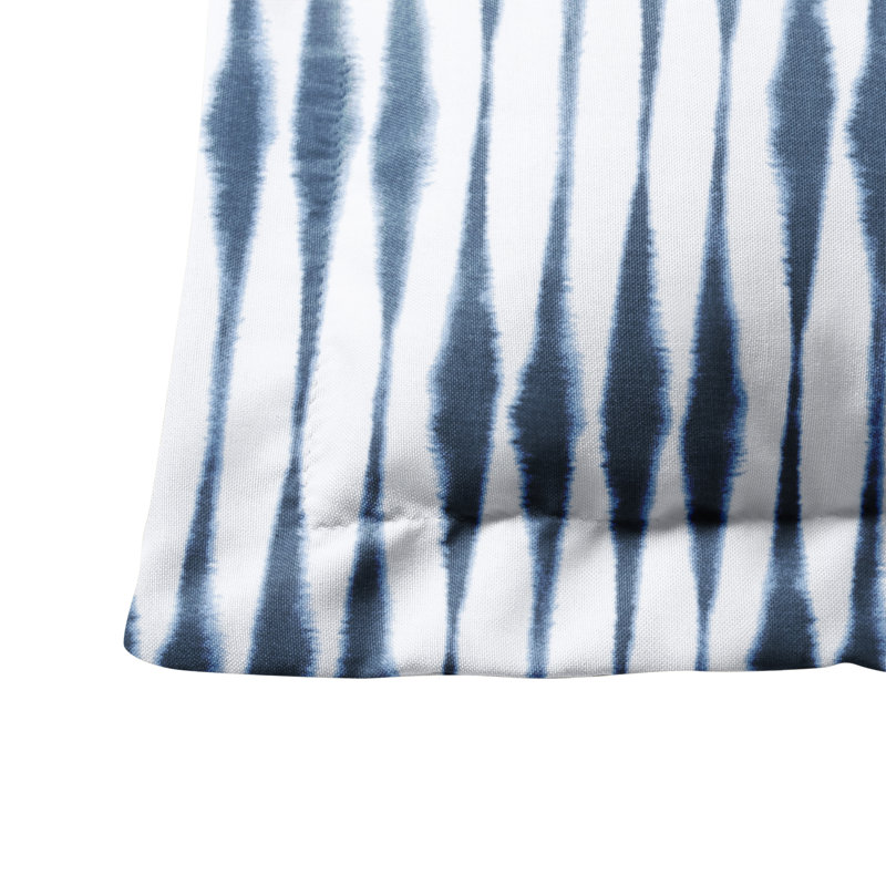 Flotteur en polyester pour piscine extérieure, 100 % polyester bleu / blanc