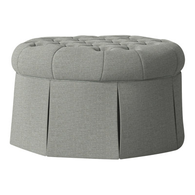 Alma Round Ottoman