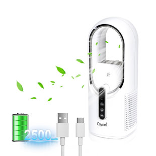 Ventilateur de bureau portable sans lame 11,8 pouces CAYNEL