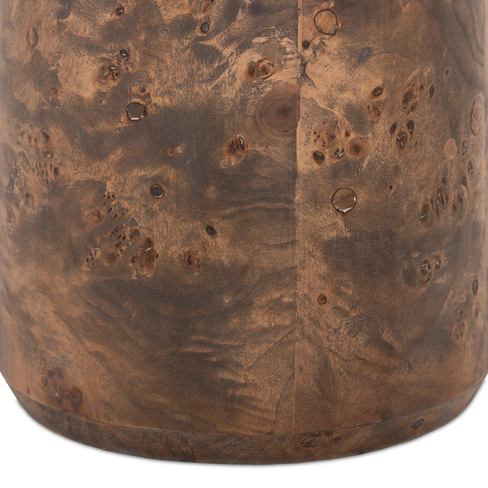 Daxton 69.5'' Floor Lamp, Dark Brown Mappa Burl