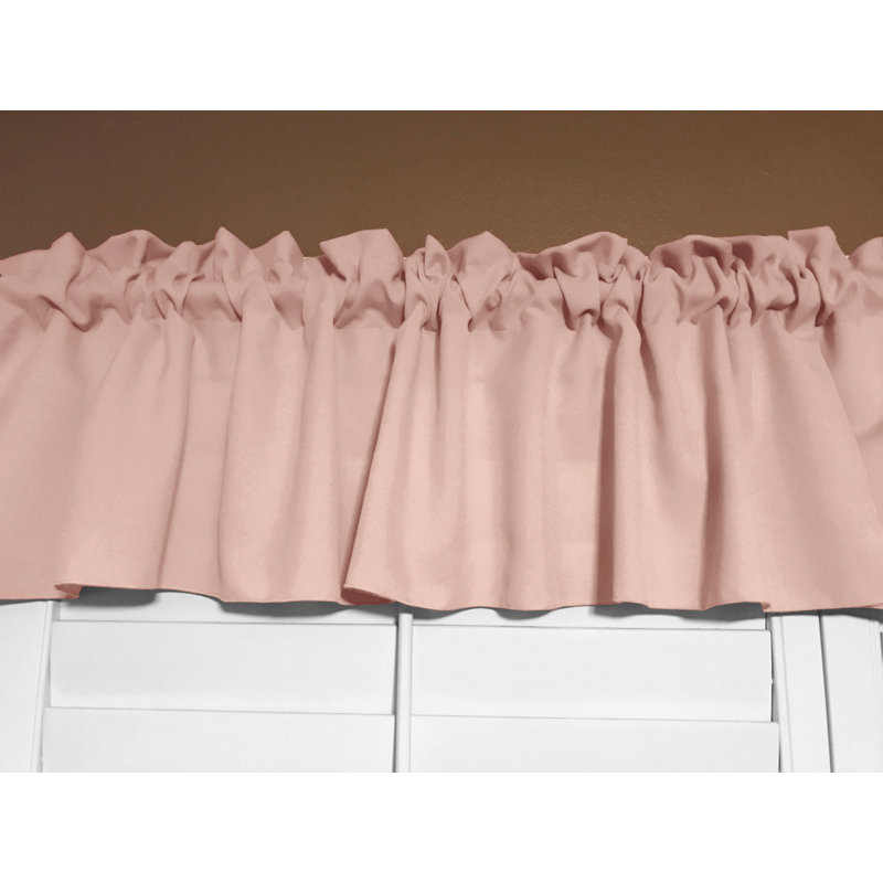 Cantonnière sur mesure l 58 po Pastorella, L 58 po x L 32 po, Rosé
