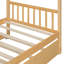 Lit Enchanted Retreat House avec lit gigogne en bois de pin-117441685-117441686