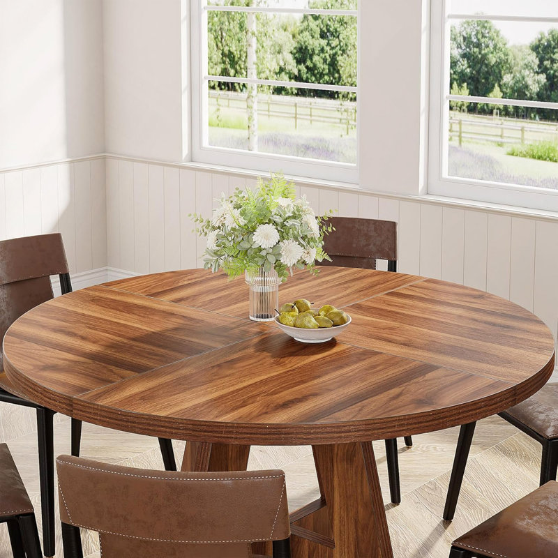 Table de salle à manger de 47 po Farmhouse, Black