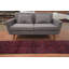 Tapis de couloir classique classique 2 x 8 dans de riches teintes de rouge et de bleu