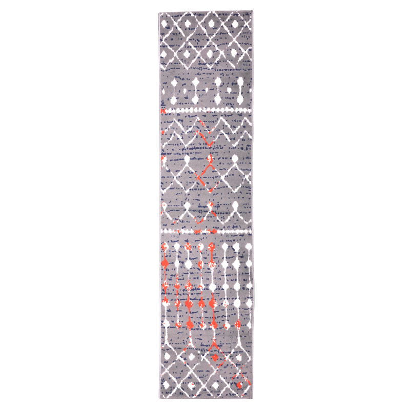 Ulysse Moroccan Indoor Rug, Runner 2' x 8'
