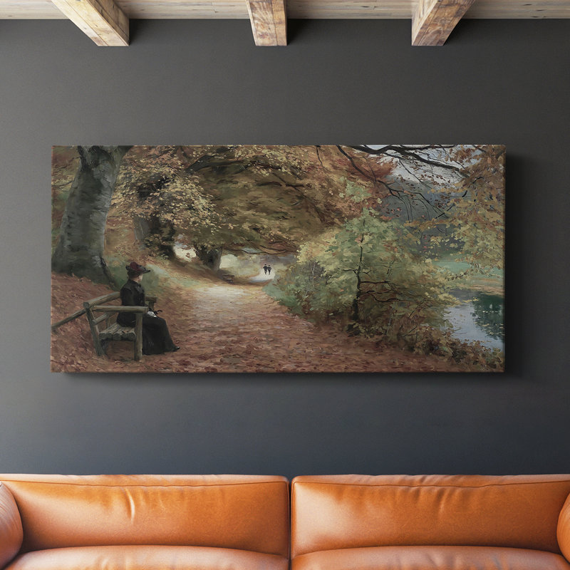 Série paysage - CDL III - Toile tendue avec châssis - Prêt à accrocher, H 20 po x l 40 po