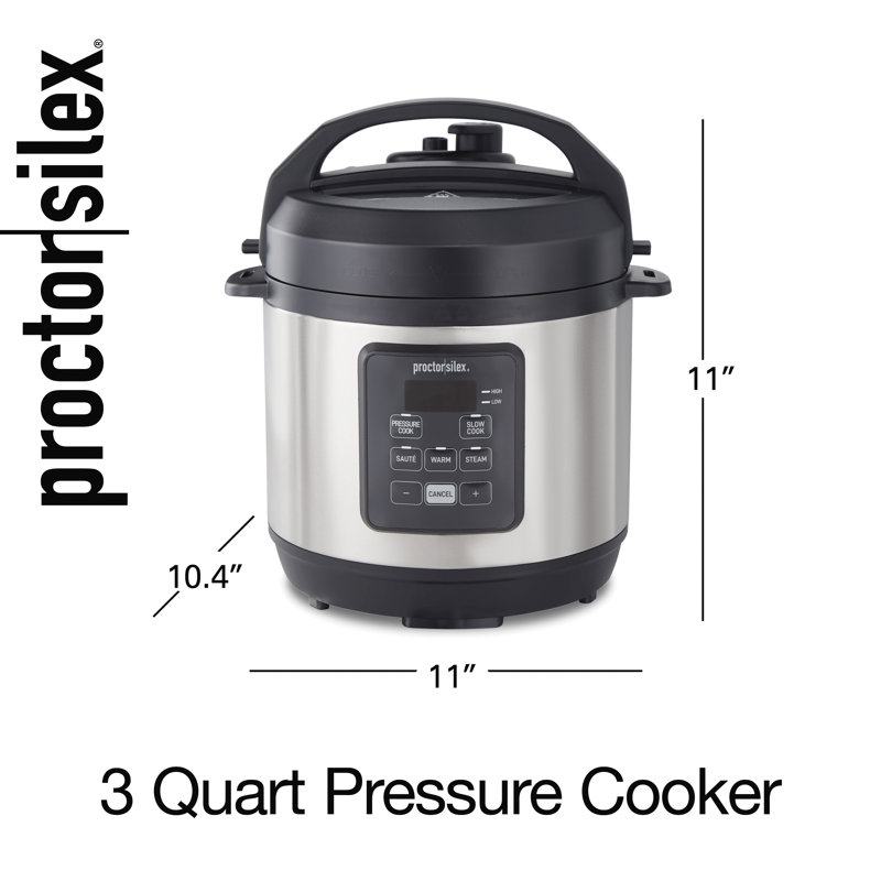 Proctor Silex 3 Quart Simplicity Pressure Cooker