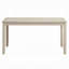 Belle table de salle à manger à finition grise antique, meubles en bois 1pc, formelle contemporaine